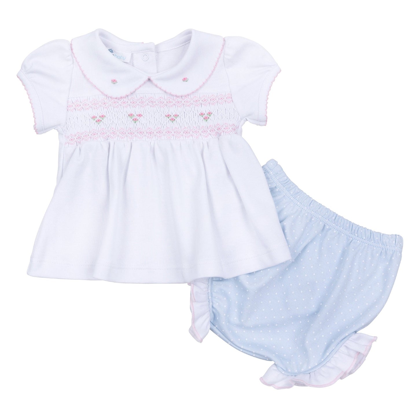 Piper's Classics Smocked Diaper Cover Set - Magnolia BabyDiaper Cover