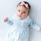 Piper's Classics Smocked Footie - Magnolia BabyFootie