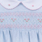 Piper's Classics Smocked Gathered Gown - Magnolia BabyGown