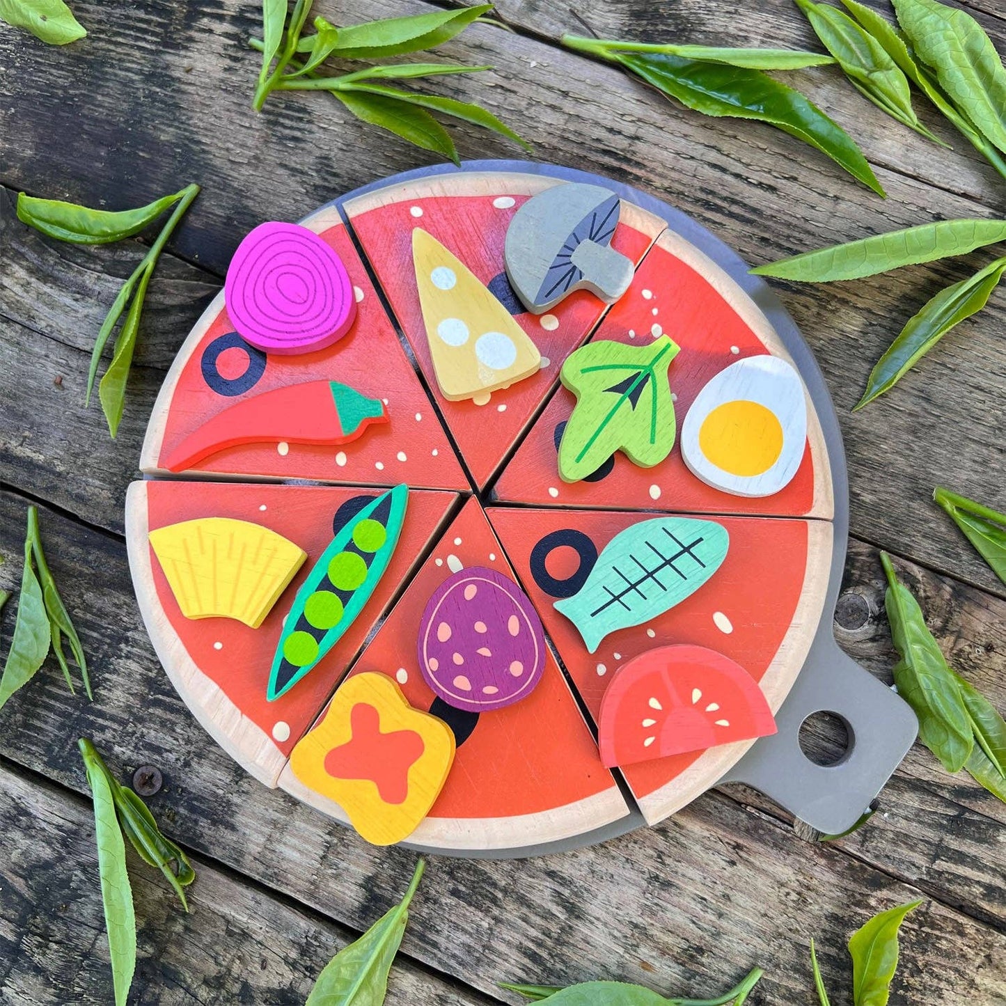 Pizza Party - Magnolia BabyWooden Toy