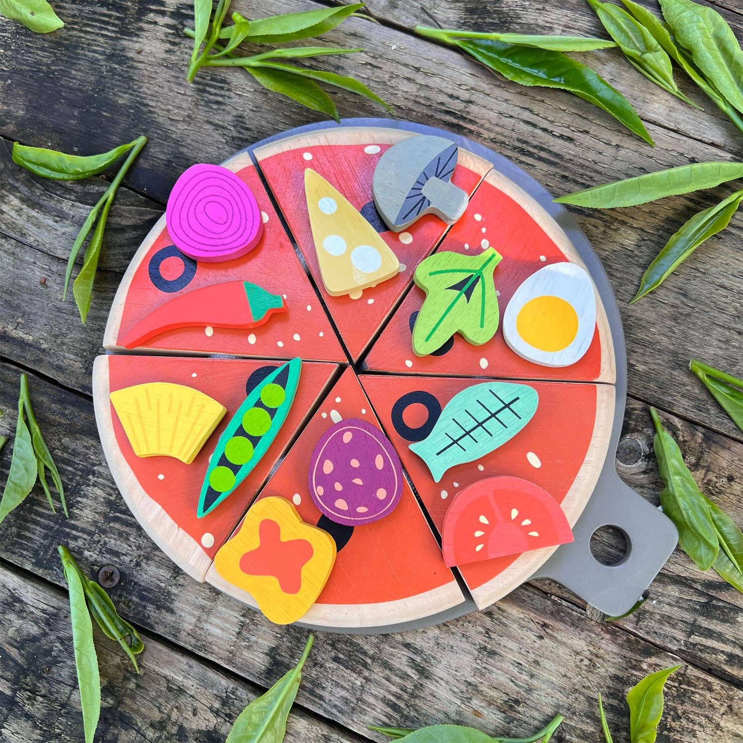 Pizza Party - Magnolia BabyWooden Toy