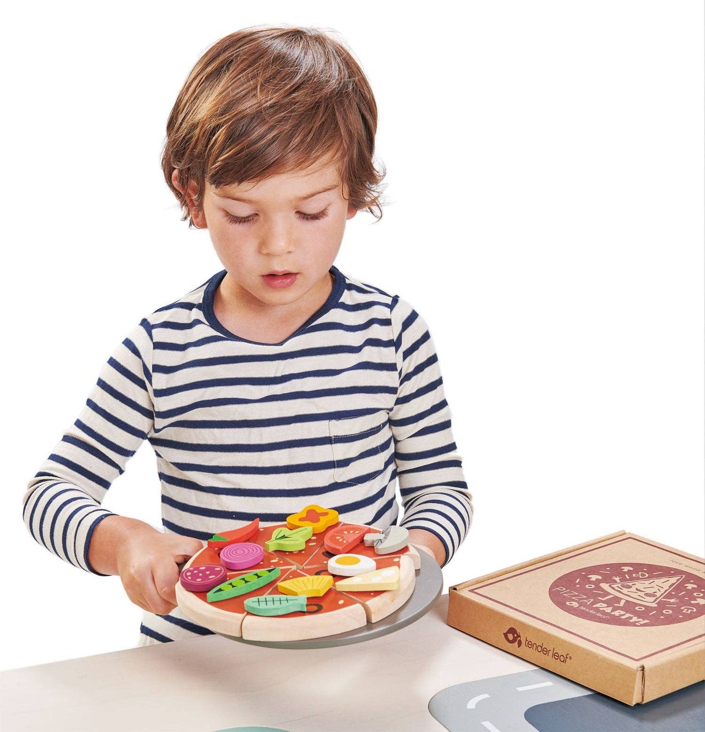 Pizza Party - Magnolia BabyWooden Toy