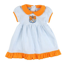  Plaid Pumpkin Applique Collared Dress - Magnolia BabyDress