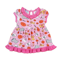  Playing Hoops Pink Printed Short Sleeve Dress Set - Magnolia BabyDress