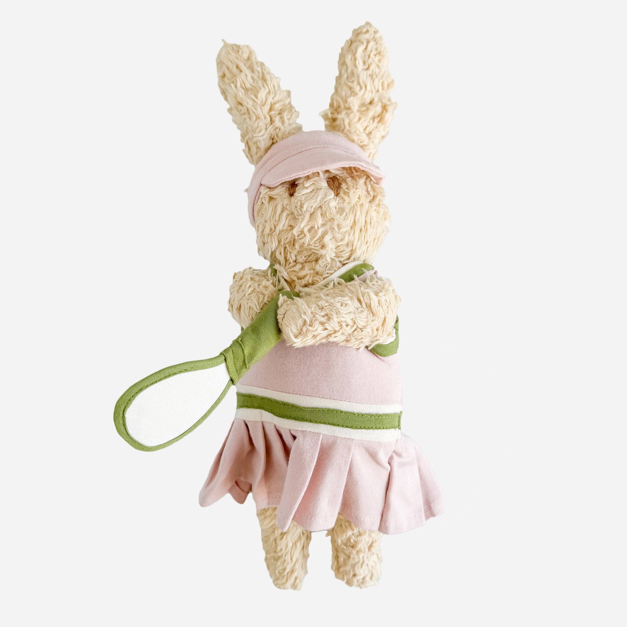 Plush Pickleball Bunny Doll - 14" - Magnolia BabySoft Toy