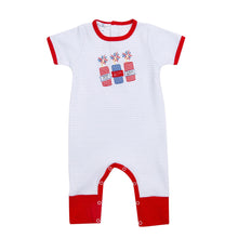  Pop!Boom!Bam! Applique Playsuit - Magnolia BabyPlaysuit