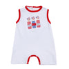 Pop!Boom!Bam! Applique Short Playsuit - Magnolia BabyShort Playsuit