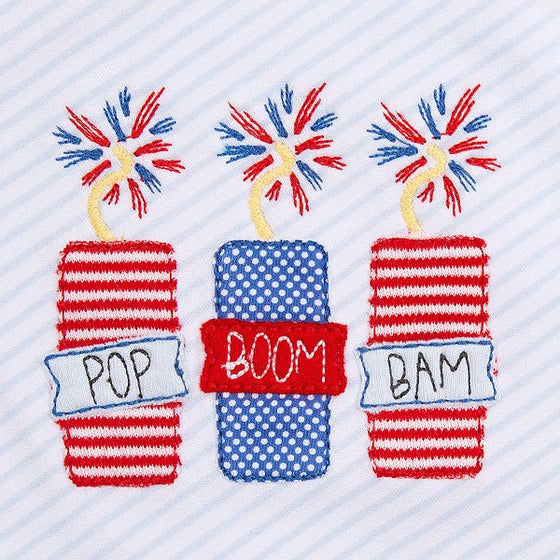 Pop!Boom!Bam! Applique Short Set - Magnolia BabyShort Set