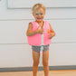Poppy the Peach Neon Pink Float Vest - Magnolia BabySwim Accessory