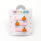 Pumpkin Hair Pins - Set of Three