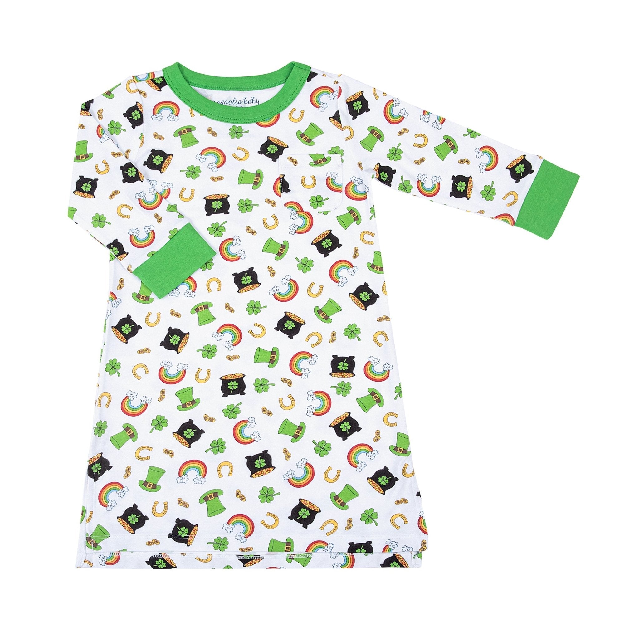 Pots of Gold Girl's Nightdress - Magnolia BabyNightdress