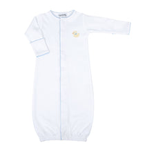  Precious Ducklings Embroidered Converter - Blue - Magnolia BabyConverter Gown