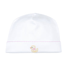  Precious Ducklings Embroidered Hat - Pink - Magnolia BabyHat