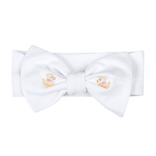  Precious Ducklings Embroidered Headband - Pink - Magnolia BabyHeadband