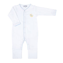  Precious Ducklings Embroidered Playsuit - Blue - Magnolia BabyPlaysuit