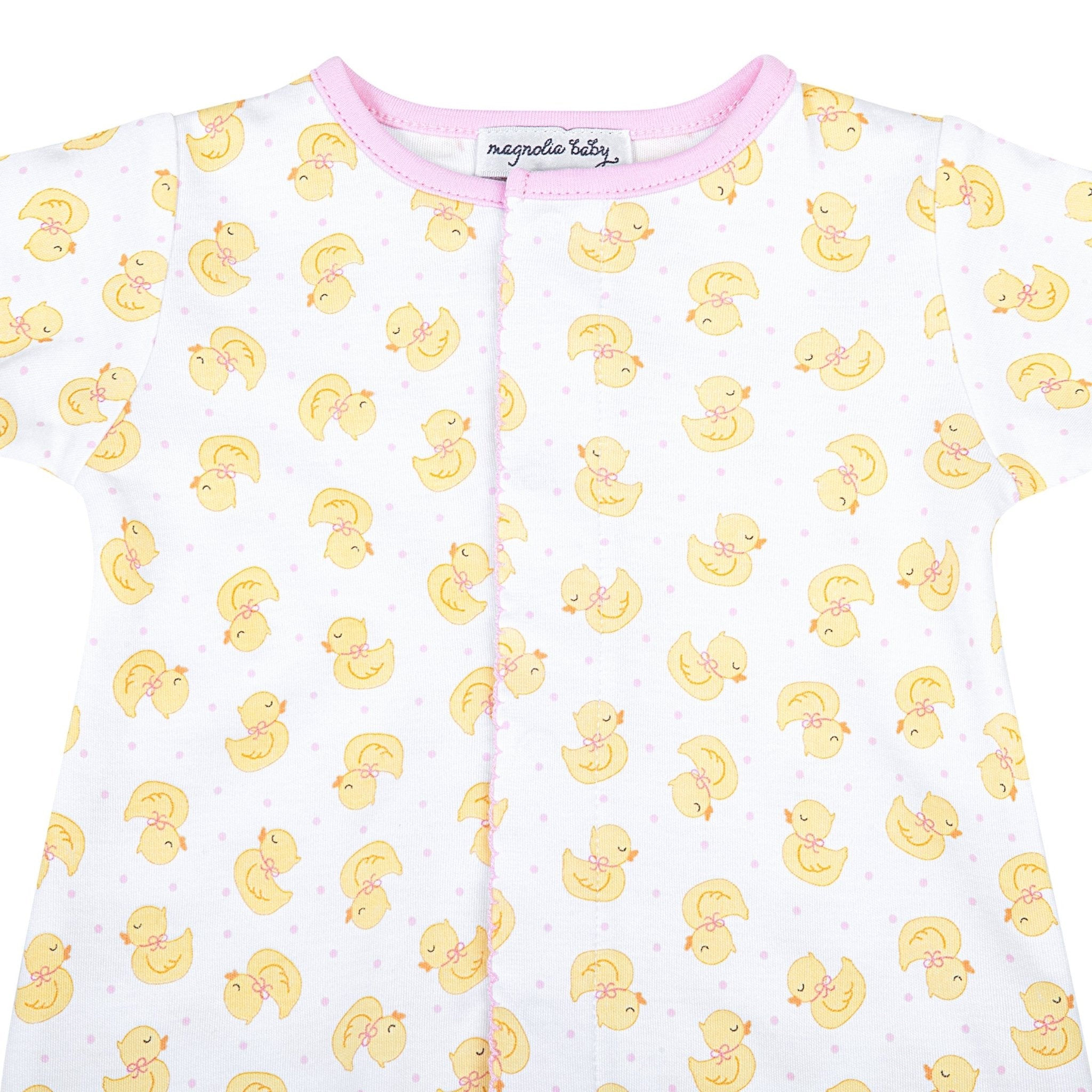Precious Ducklings Print Converter - Pink - Magnolia BabyConverter Gown
