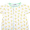 Precious Ducklings Print Footie - Celery - Magnolia BabyFootie