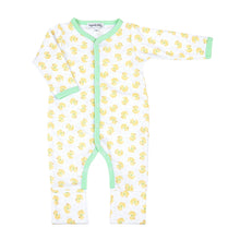  Precious Ducklings Print Playsuit - Celery - Magnolia BabyPlaysuit