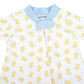 Precious Ducklings Print Zip Footie - Blue - Magnolia BabyFootie