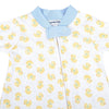 Precious Ducklings Print Zip Footie - Blue - Magnolia BabyFootie