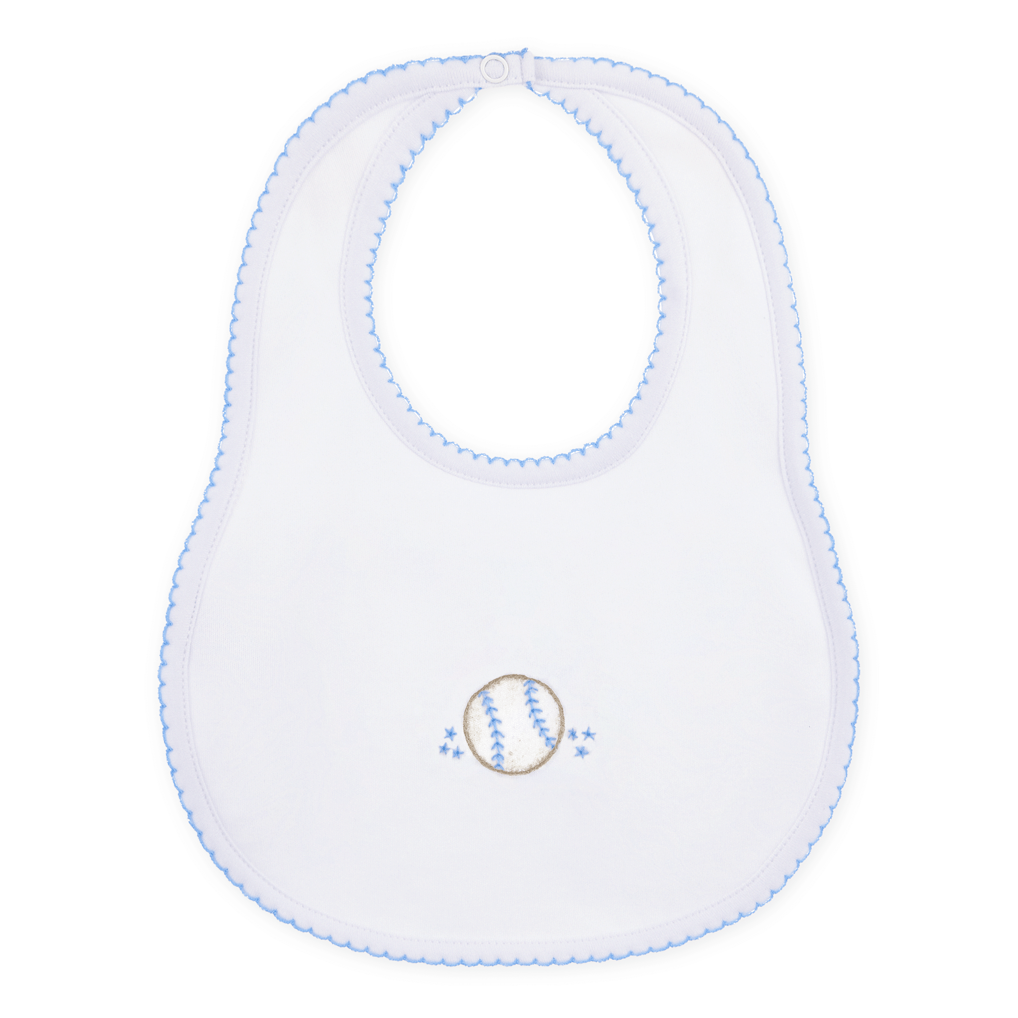 Precious Lil' Sluggers Bib - Light Blue - Magnolia BabyBib