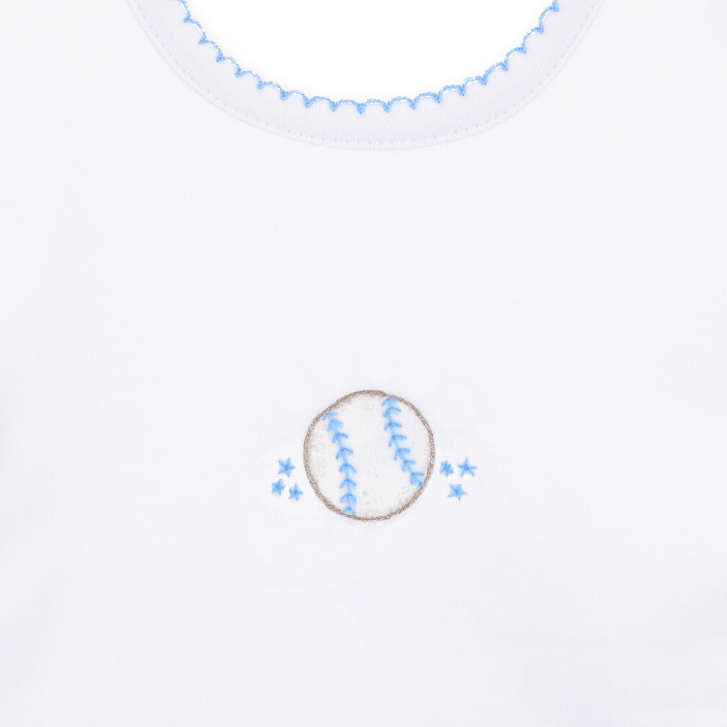 Precious Lil' Sluggers Bib - Light Blue - Magnolia BabyBib