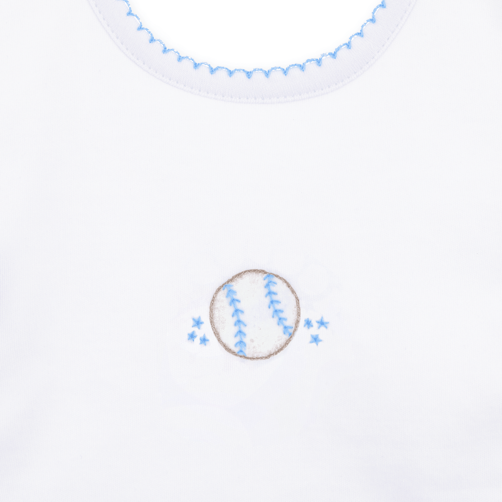 Precious Lil' Sluggers Bib - Light Blue - Magnolia BabyBib