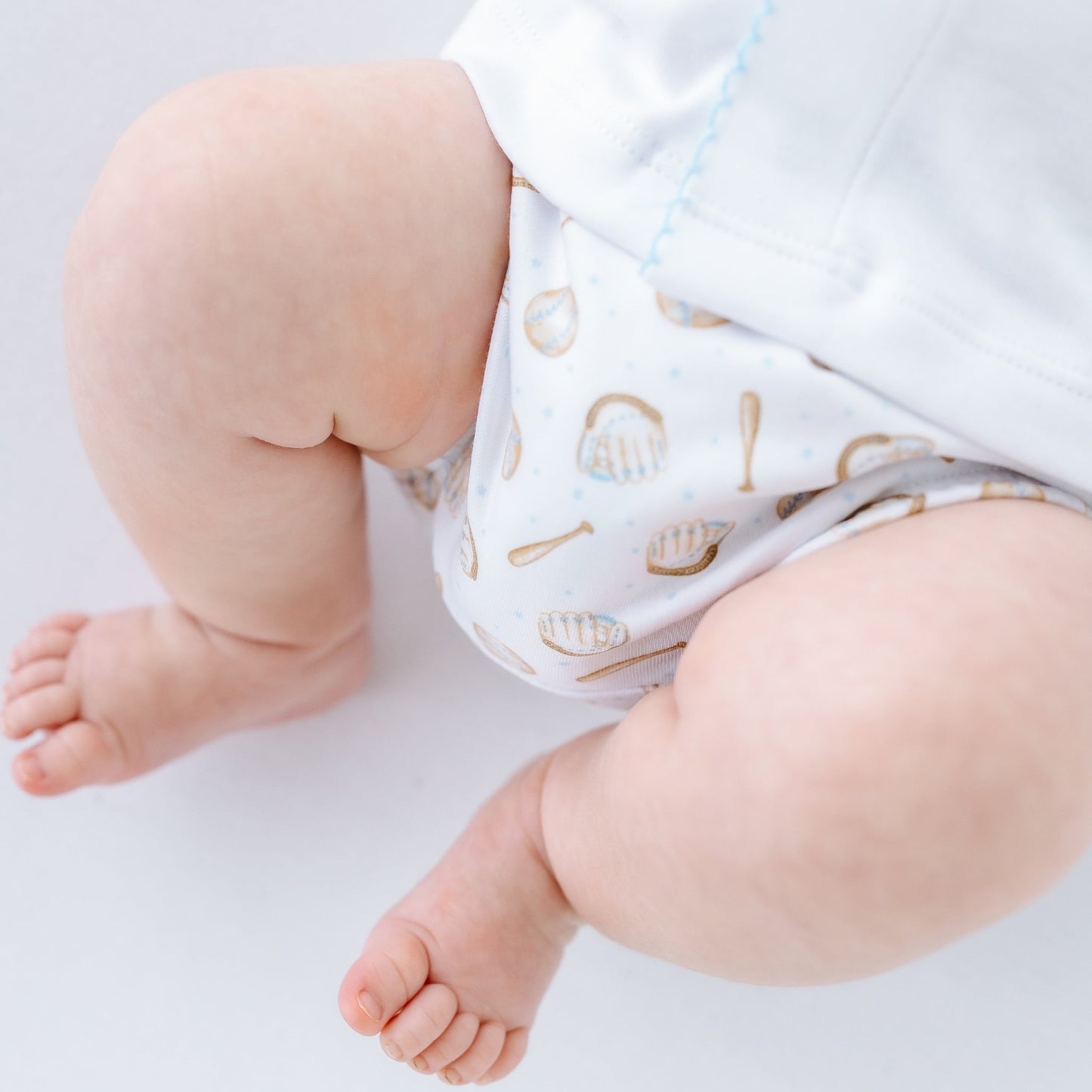 Precious Lil' Sluggers Diaper Cover Set - Light Blue - Magnolia BabyDiaper Cover