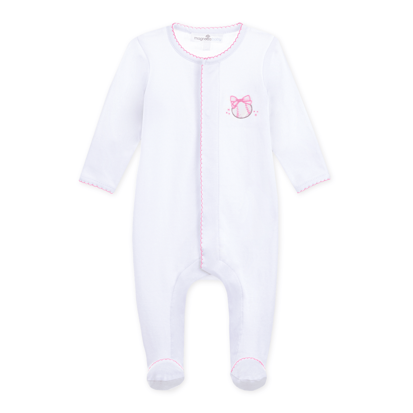 Precious Lil' Sluggers Footie - Pink - Magnolia BabyFootie
