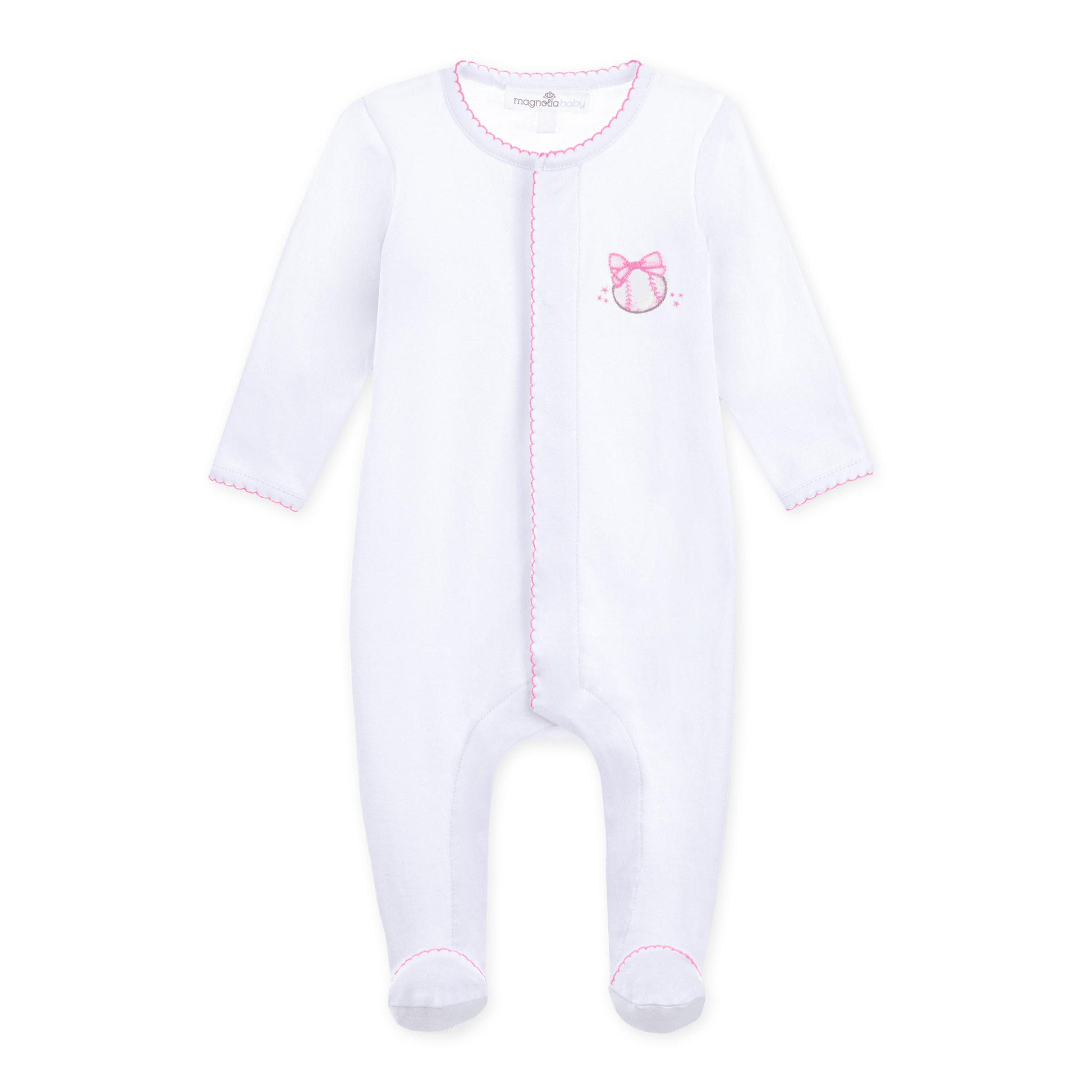 Precious Lil' Sluggers Footie - Pink - Magnolia BabyFootie