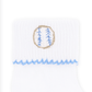 Magnolia Baby_Precious Lil' Sluggers Hand-Embroidered Socks - Light Blue_4
