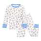 Precious Lil' Sluggers Long Pajamas - Light Blue - Magnolia BabyLong Pajamas