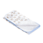 Precious Lil' Sluggers Print Burp Cloth - Light Blue - Magnolia BabyBurp Cloth