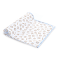 Precious Lil' Sluggers Print Swaddle Blanket - Light Blue - Magnolia BabySwaddle Blanket