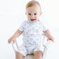 Precious Lil' Sluggers Short Pajamas - Light Blue - Magnolia BabyShort Pajamas