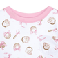 Precious Lil' Sluggers Short Sleeve Nightdress - Pink - Magnolia BabyNightdress