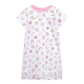 Precious Lil' Sluggers Short Sleeve Nightdress - Pink - Magnolia BabyNightdress