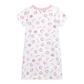 Precious Lil' Sluggers Short Sleeve Nightdress - Pink - Magnolia BabyNightdress