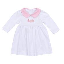  Precious Pumpkins Collared Long Sleeve Dress - Pink - Magnolia BabyDress