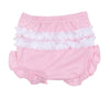 Precious Pumpkins Collared Ruffle Short Sleeve Diaper Cover Set - Pink - Magnolia BabyDiaper Cover