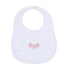 Precious Pumpkins Embroidered Bib - Pink - Magnolia BabyBib