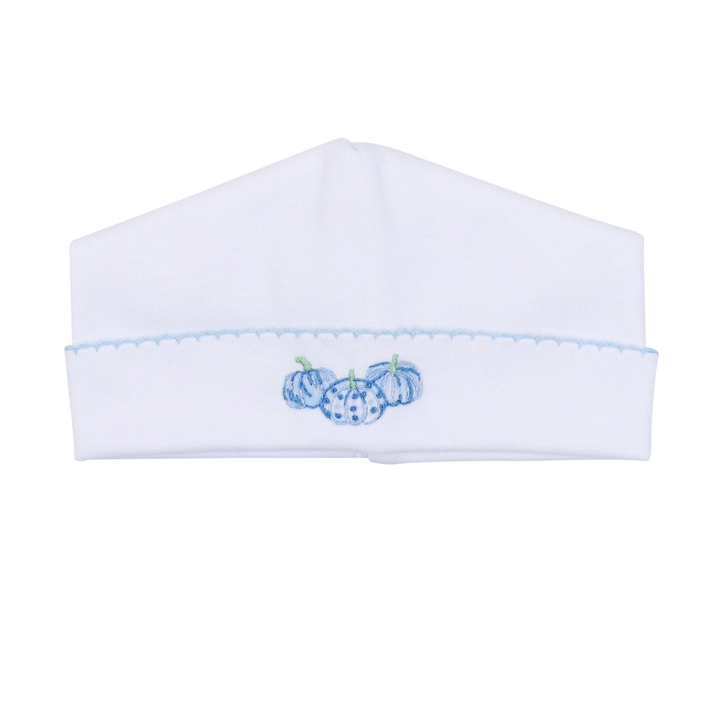 Precious Pumpkins Embroidered Hat - Light Blue - Magnolia BabyHat