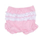 Precious Pumpkins Embroidered Ruffle Long Sleeve Diaper Cover Set - Pink - Magnolia BabyDiaper Cover