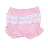 Precious Pumpkins Embroidered Ruffle Long Sleeve Diaper Cover Set - Pink - Magnolia BabyDiaper Cover