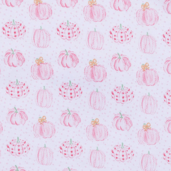 Precious Pumpkins Long Pajamas - Pink - Magnolia BabyLong Pajamas