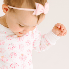 Precious Pumpkins Long Pajamas - Pink - Magnolia BabyLong Pajamas