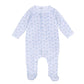 Precious Pumpkins Print Footie - Light Blue - Magnolia BabyFootie