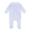 Precious Pumpkins Print Footie - Light Blue - Magnolia BabyFootie