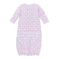 Precious Pumpkins Print Ruffle Converter - Pink - Magnolia BabyConverter Gown