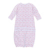 Precious Pumpkins Print Ruffle Converter - Pink - Magnolia BabyConverter Gown